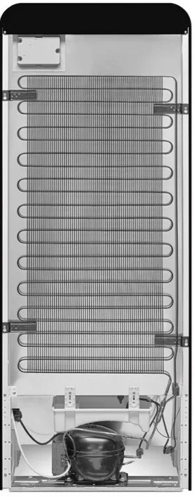 SMEG FAB28LBL6 Отдельностоящий однодверный холодильник,стиль 50-х годов, 60 см, черный, петли слева