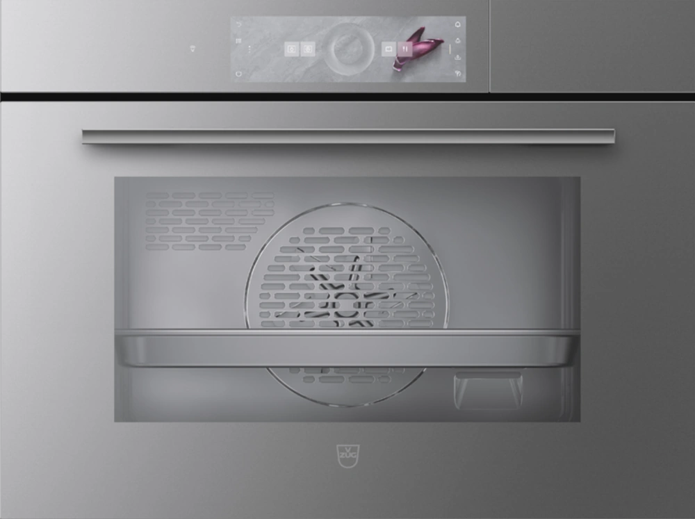 Комбинированный паровой шкаф 45 см CS6T-23033 платина V-ZUG